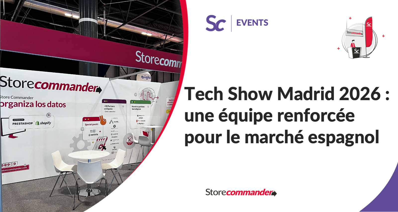 Tech Show Madrid 2026 : une équipe renforcée pour le marché espagnol