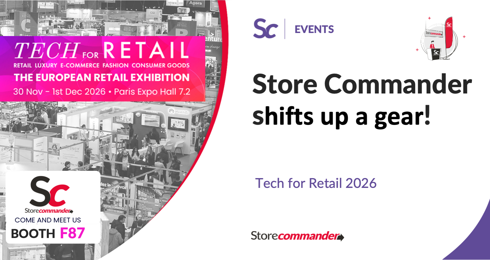 Tech for Retail 2026: Store Commander is shifting into high gear!