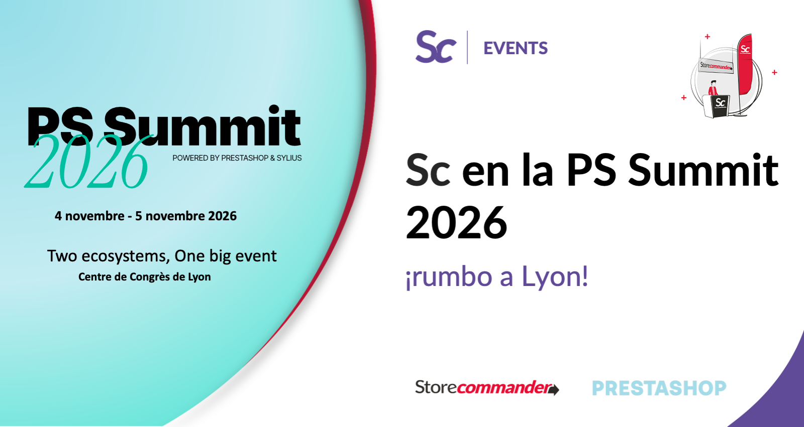 Store Commander en la PS Summit 2026: ¡rumbo a Lyon!