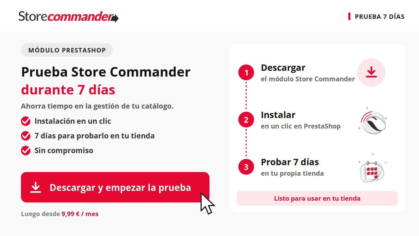 Descargar y probar 7 días