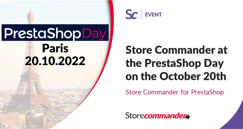 Store Commander at the PrestaShop Day on October 20th