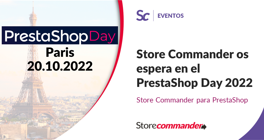 Store Commander os espera en el PrestaShop Day 2022