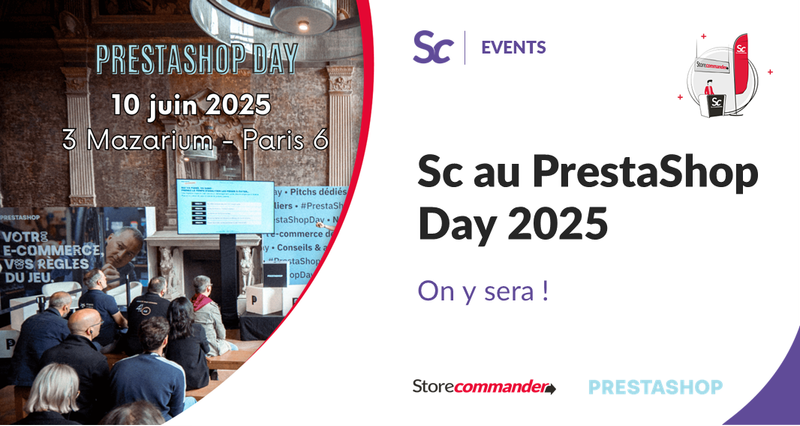 Store Commander au PrestaShop Day Paris 2025 : on y sera !