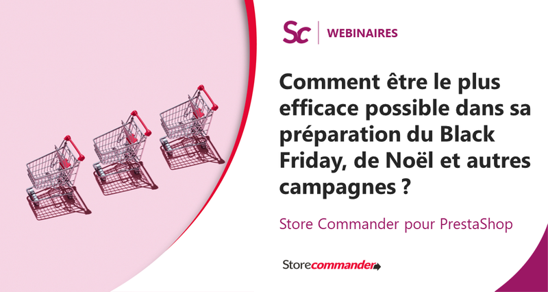 Webinaire - Comment être le plus efficace possible dans sa préparation du Black Friday, de Noël et autres campagnes ?