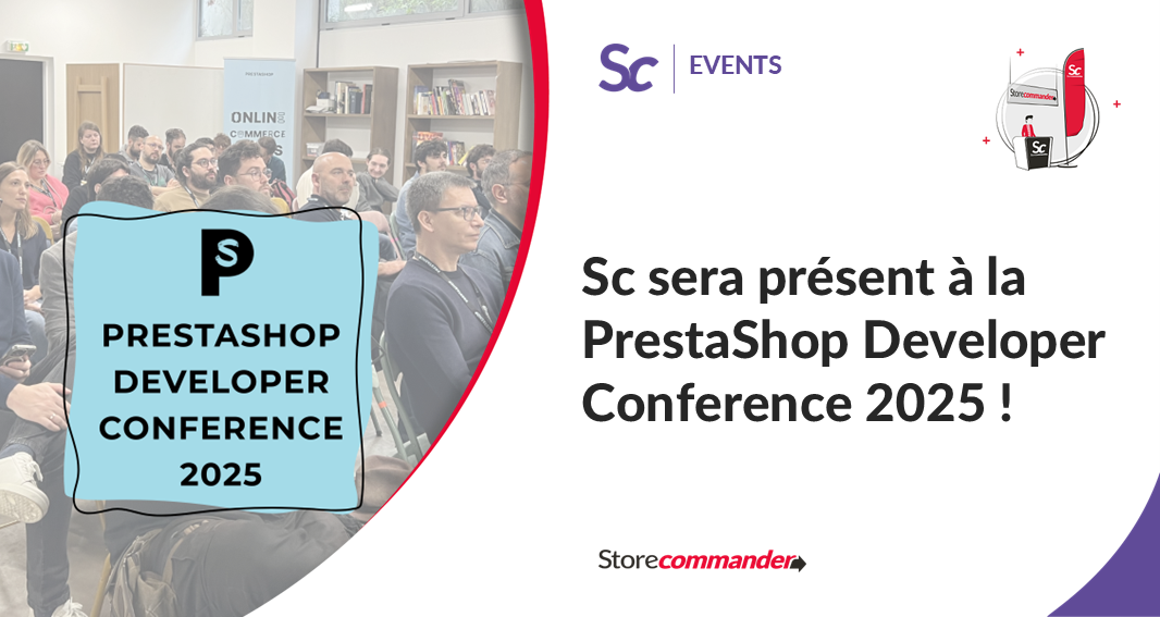 Store Commander sera présent à la PrestaShop Developer Conference 2025 !