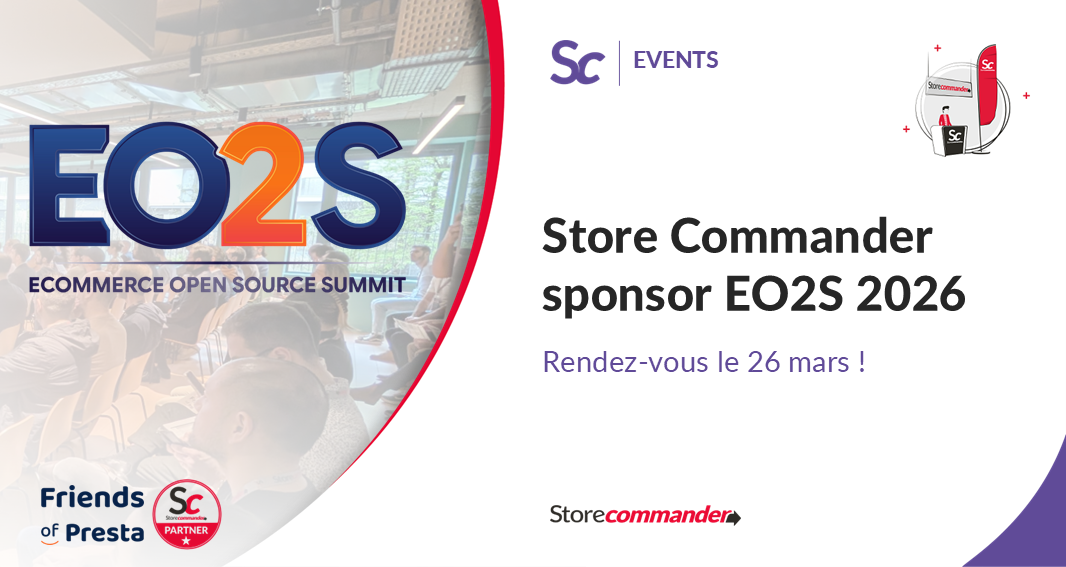 Store Commander sponsor de l’Ecommerce Open Source Summit 2026