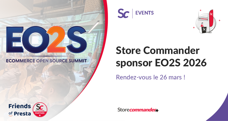 Store Commander sponsor de l’Ecommerce Open Source Summit 2026