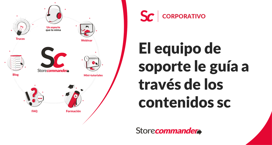 El equipo de soporte le guía a través de los contenidos Sc